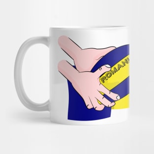 Rugby Romania Flag Mug